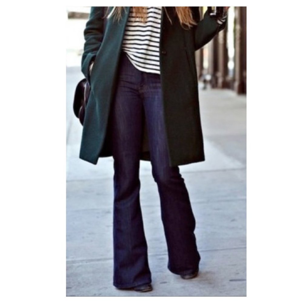 J. CREW High Heel Flare Jeans Size 31